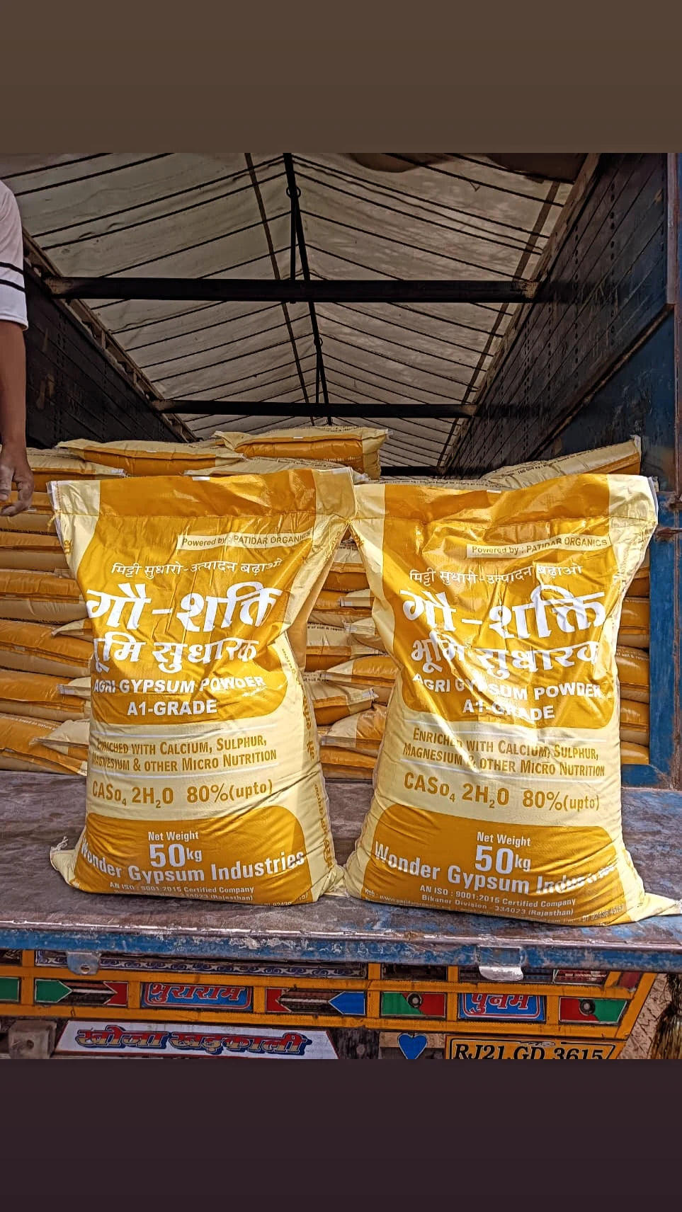 AGRICULTURE GYPSUM 20 TON