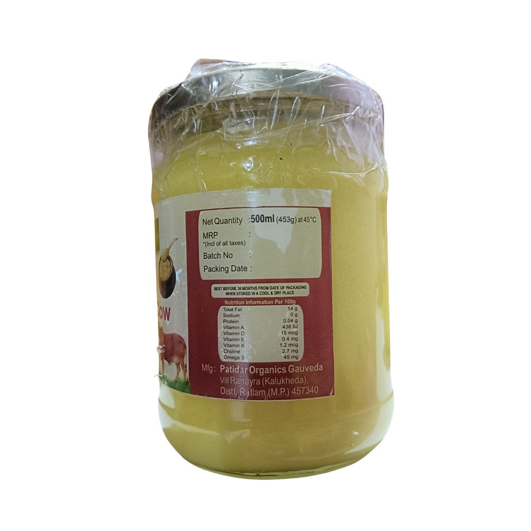 Gir Gau A2 Bilona Ghee 500ml